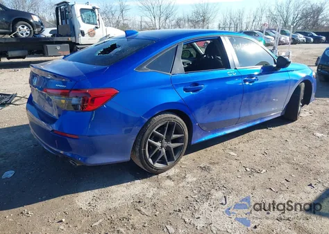 2024 Honda Civic Sport из США, поврежденный, VIN 2HGFE2F58RH507295